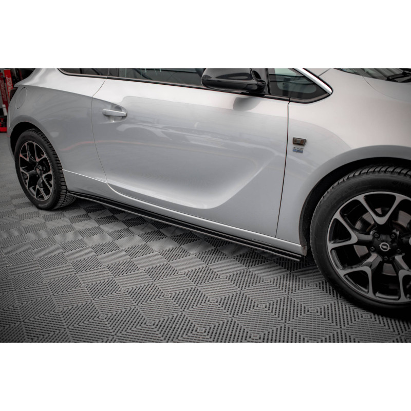 Diffusori minigonne street pro Opel Astra GTC OPC-Line J (Cod. M-OPASJGTCOPCLINECNC-SD1B)