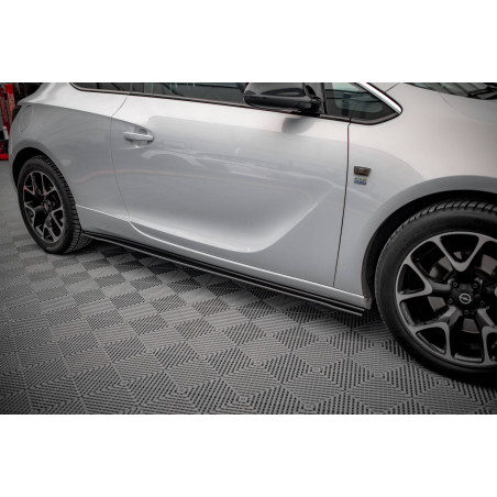 Diffusori minigonne street pro Opel Astra GTC OPC-Line J (Cod. M-OPASJGTCOPCLINECNC-SD1B)