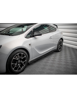 Diffusori minigonne street pro Opel Astra GTC OPC-Line J (Cod. M-OPASJGTCOPCLINECNC-SD1B)