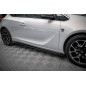 Diffusori minigonne street pro + Flaps Opel Astra GTC OPC-Line J (Cod. M-OPASJGTCOPCLINECNC-SD1B+SF1