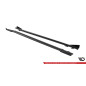 Diffusori minigonne street pro + Flaps Opel Astra GTC OPC-Line J (Cod. M-OPASJGTCOPCLINECNC-SD1B+SF1