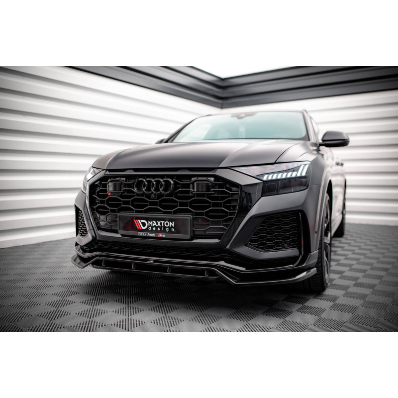 SPLITTER ANTERIORE V.3 Audi RSQ8 Mk1 (Cod. M-AU-RSQ8-1-FD3G+FD3RG)