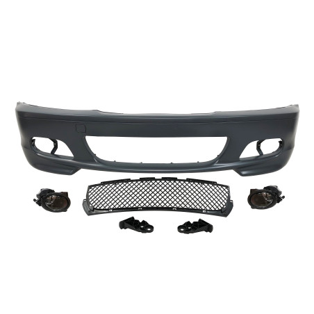 Paraurti Anteriori BMW E46 2 Portes 02-05 Look M-Tech Fendinebbia (Cod. E-TCB66640040)