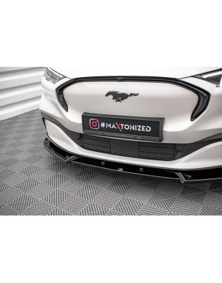 SPLITTER ANTERIORE V.1 Ford Mustang Mach-E Mk1 (Cod. M-FO-MU-MACHE-1-FD1G)