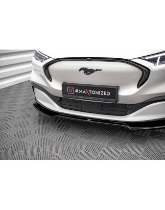 SPLITTER ANTERIORE V.2 Ford Mustang Mach-E Mk1 (Cod. M-FO-MU-MACHE-1-FD2G)