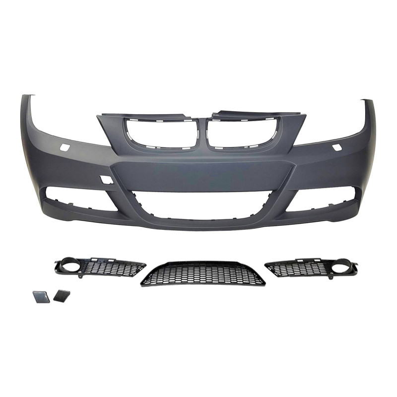 Paraurti Anteriore BMW E90 / E91 05-08 M-Tech Washer ABS (Cod. E-TCB00901)