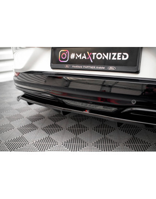 Splitter posteriore (con barre verticali) Ford Mustang Mach-E Mk1 (Cod. M-FO-MU-MACHE-1-RD1G+RD2G)