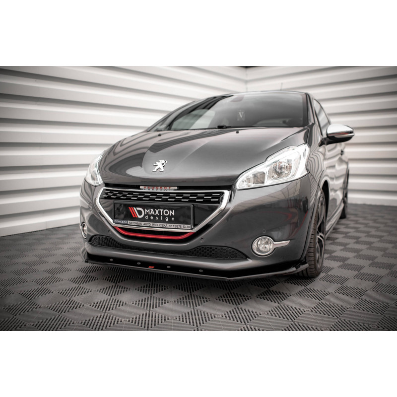 SPLITTER ANTERIORE V.1 Peugeot 208 GTi Mk1 (Cod. M-PE-208-1-GTI-FD1G)