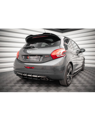 DIFFUSORE POSTERIORE street pro Peugeot 208 GTi Mk1 (Cod. M-PE2081GTICNC-RS1B)