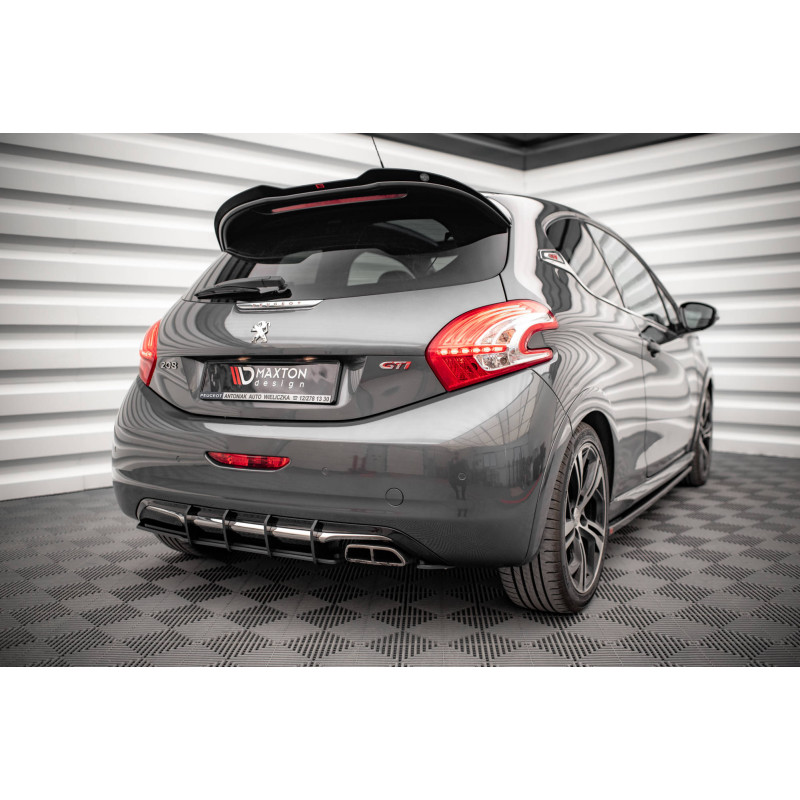 DIFFUSORE POSTERIORE street pro Peugeot 208 GTi Mk1 (Cod. M-PE2081GTICNC-RS1B)