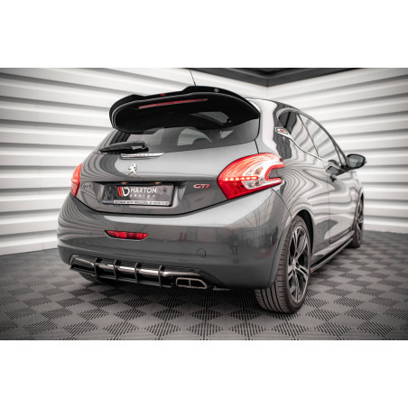 DIFFUSORE POSTERIORE street pro Peugeot 208 GTi Mk1 (Cod. M-PE2081GTICNC-RS1B)