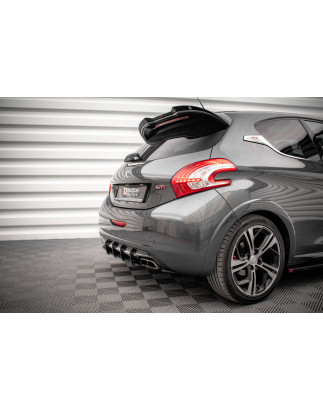 DIFFUSORE POSTERIORE street pro Peugeot 208 GTi Mk1 (Cod. M-PE2081GTICNC-RS1B)