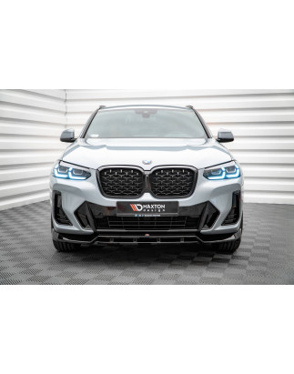 SPLITTER ANTERIORE V.1 BMW X4 M-Pack G02 Facelift (Cod. M-BM-X4-02F-MPACK-FD1G+FD1RG)