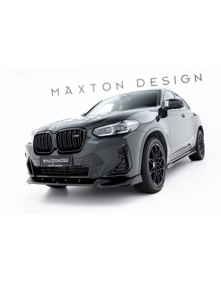 SPLITTER ANTERIORE V.2 BMW X4 M-Pack G02 Facelift (Cod. M-BM-X4-02F-MPACK-FD2G)