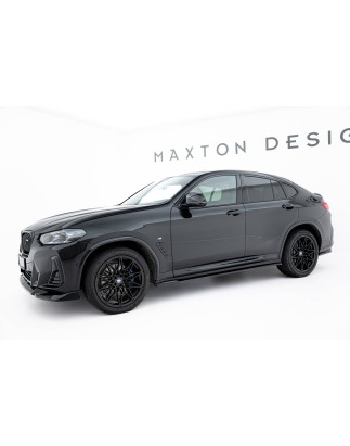 Diffusori minigonne BMW X4 M-Pack G02 Facelift (Cod. M-BM-X4-02F-MPACK-SD1G)