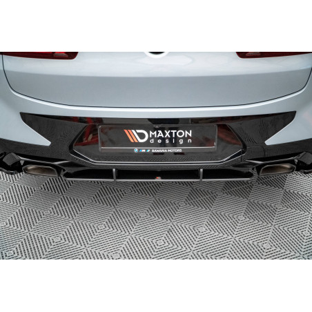 DIFFUSORE POSTERIORE street pro BMW X4 M-Pack G02 Facelift  (Cod. M-BMX402FMPACKCNC-RS1B)