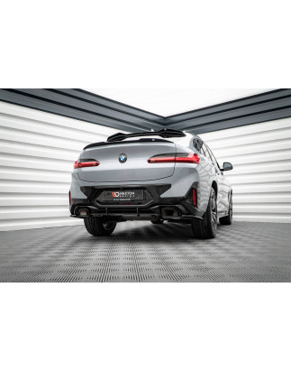 DIFFUSORE POSTERIORE street pro BMW X4 M-Pack G02 Facelift  (Cod. M-BMX402FMPACKCNC-RS1B)