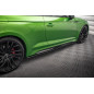 Diffusori minigonne street pro Audi RS5 Coupe F5 Facelift (Cod. M-AURS52FCCNC-SD1B)