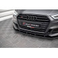 SPLITTER ANTERIORE street pro Audi S3 / A3 S-Line Sportback 8V Facelift (Cod. M-AUS33FSBCNC-FD1B)