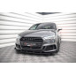 SPLITTER ANTERIORE street pro V.1 + Flaps Audi S3 / A3 S-Line Sportback 8V Facelift (Cod. M-AUS33FSB