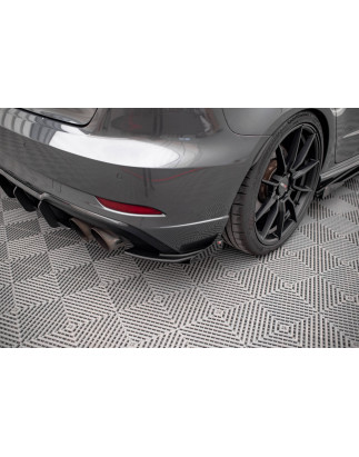 Splitters posteriori laterali Street Pro + Flaps Audi S3 Sportback 8V Facelift (Cod. M-AUS33FSBCNC-R