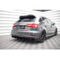 Splitters posteriori laterali Street Pro + Flaps Audi S3 Sportback 8V Facelift (Cod. M-AUS33FSBCNC-R