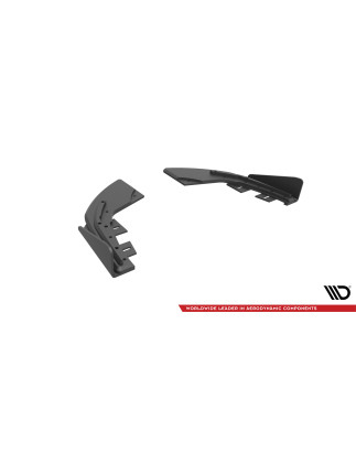 Splitters posteriori laterali Street Pro + Flaps Audi S3 Sportback 8V Facelift (Cod. M-AUS33FSBCNC-R