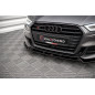 SPLITTER ANTERIORE V.1 Audi S3 / A3 S-Line Sportback 8V Facelift (Cod. M-AU-S3-3F-SB-FD1G)