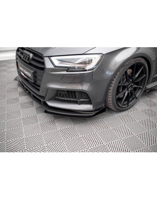Flaps anteriori Audi S3 / A3 S-Line Sportback 8V Facelift (Cod. M-AUS33FSBCNC-FSF1G)