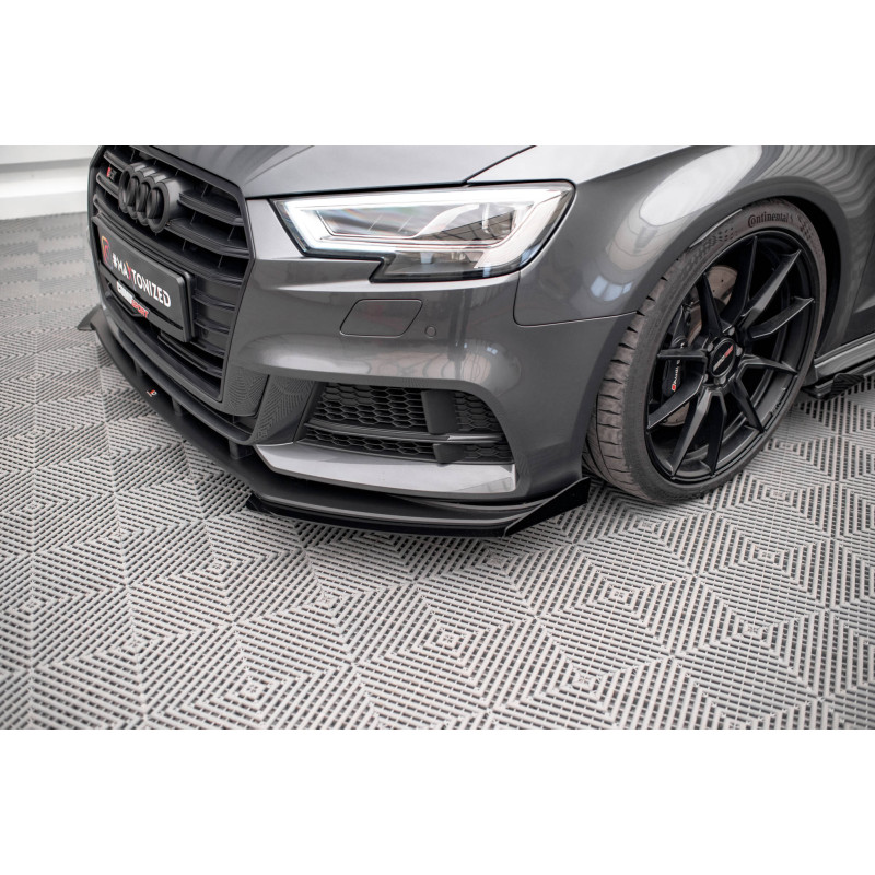 Flaps anteriori Audi S3 / A3 S-Line Sportback 8V Facelift (Cod. M-AUS33FSBCNC-FSF1G)