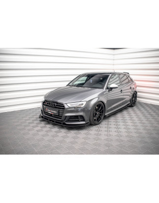 Flaps anteriori Audi S3 / A3 S-Line Sportback 8V Facelift (Cod. M-AUS33FSBCNC-FSF1G)