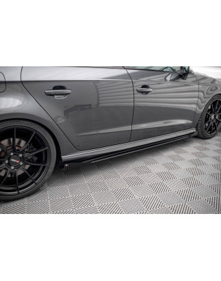 Flaps laterali Audi S3 / A3 S-Line Sportback 8V Facelift (Cod. M-AUS33FSBCNC-SF1G)