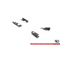 Flaps laterali Audi S3 / A3 S-Line Sportback 8V Facelift (Cod. M-AUS33FSBCNC-SF1G)