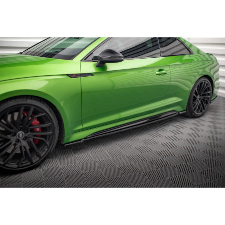 Diffusori minigonne Audi RS5 Coupe F5 Facelift (Cod. M-AU-RS5-2F-C-SD1G)