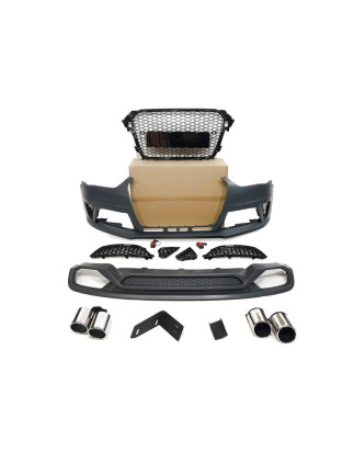 Kit Estetico Audi A4 B8.5 13-15 Look RS4 ABS (Cod. E-TCA00994949)