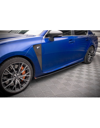 Diffusori minigonne street pro Lexus GS F Mk4 Facelift (Cod. M-LEGSF4FCNC-SD1B)