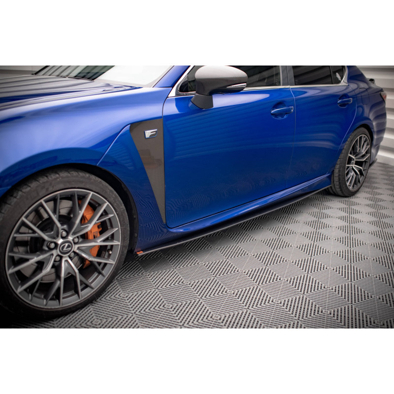Diffusori minigonne street pro Lexus GS F Mk4 Facelift (Cod. M-LEGSF4FCNC-SD1B)