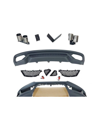Kit Estetico Audi A4 B8.5 13-15 Look RS4 ABS (Cod. E-TCA00994949)