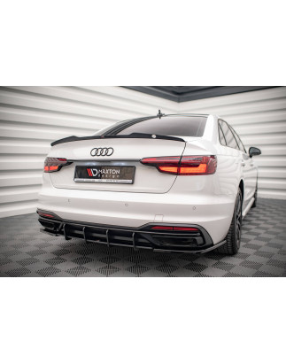 Spoiler Cap V.1 Audi S4 / A4 Standard / S-Line / Competition berlina B9 / B9 Facelift (Cod. M-AU-A4-