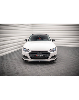 SPLITTER ANTERIORE V.1 Audi A4 B9 Facelift (Cod. M-AU-A4-B9F-FD1G)