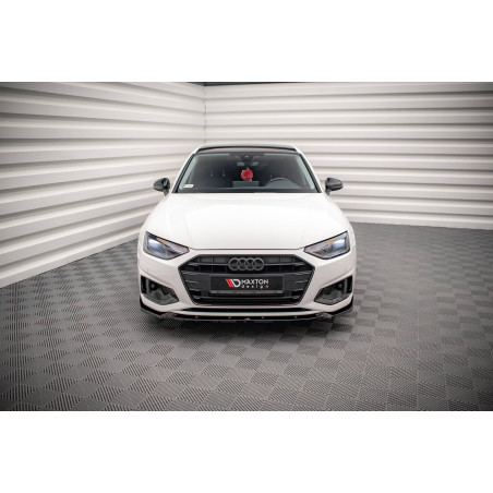 SPLITTER ANTERIORE V.1 Audi A4 B9 Facelift (Cod. M-AU-A4-B9F-FD1G)