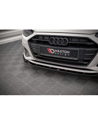 SPLITTER ANTERIORE V.1 Audi A4 B9 Facelift (Cod. M-AU-A4-B9F-FD1G)