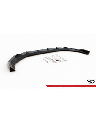 SPLITTER ANTERIORE V.1 Audi A4 B9 Facelift (Cod. M-AU-A4-B9F-FD1G)
