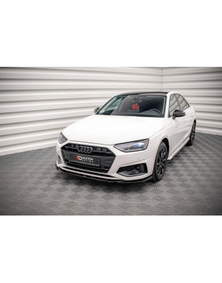 SPLITTER ANTERIORE V.2 Audi A4 B9 Facelift (Cod. M-AU-A4-B9F-FD2G)