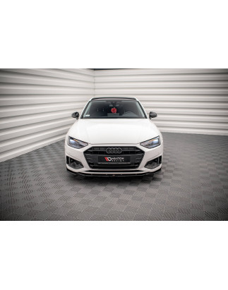 SPLITTER ANTERIORE V.2 Audi A4 B9 Facelift (Cod. M-AU-A4-B9F-FD2G)