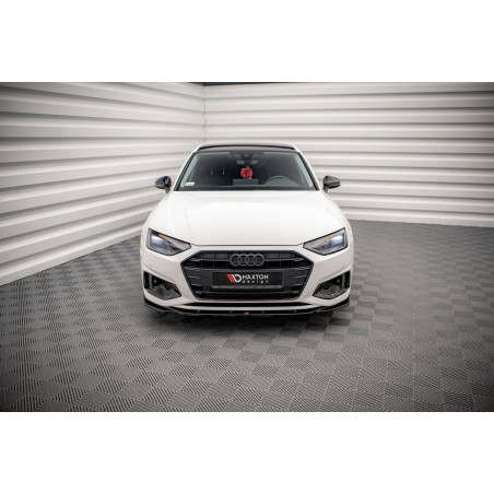 SPLITTER ANTERIORE V.2 Audi A4 B9 Facelift (Cod. M-AU-A4-B9F-FD2G)