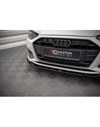 SPLITTER ANTERIORE V.2 Audi A4 B9 Facelift (Cod. M-AU-A4-B9F-FD2G)