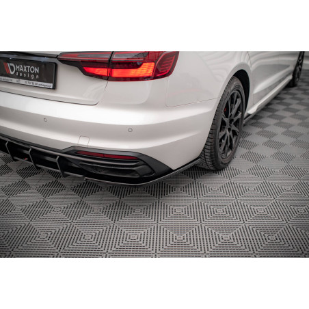 Splitters posteriori laterali Audi A4 B9 Facelift (Cod. M-AU-A4-B9F-RSD1G)