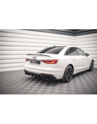Splitters posteriori laterali Audi A4 B9 Facelift (Cod. M-AU-A4-B9F-RSD1G)