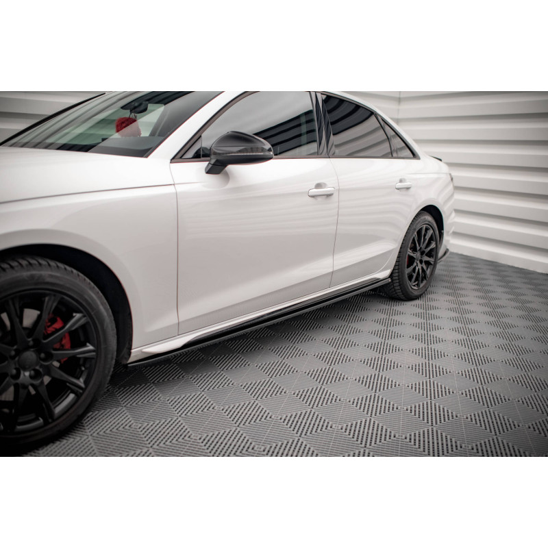 Diffusori minigonne Audi A4 B9 Facelift (Cod. M-AU-A4-B9F-SD1G) Diffusori minigonne Audi A4 B9 Facelift (Cod. M-AU-A4-B9F-SD1G)